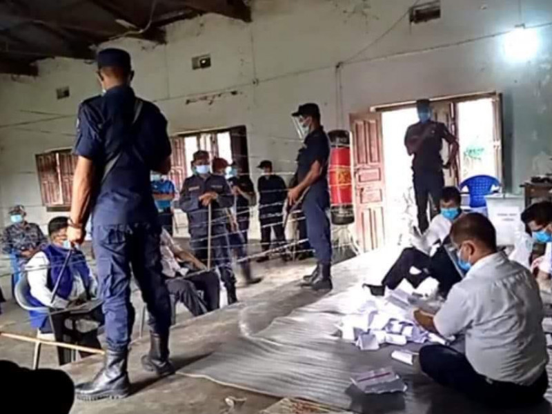 उम्मेदवारी नपरेको चिह्नमा खसेको मत आफ्नोमा गणना हुनुपर्ने कांग्रेसको मागपछि बराहक्षेत्रको गणना स्थगित